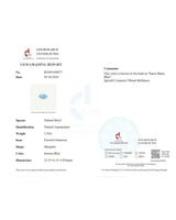 Marquise Aquamarine measuring 12.35 × 6.12 × 4.85 mm | SARATTI