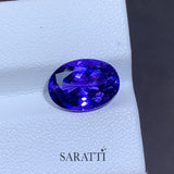 Natural 4.49 Carat Tanzanite Oval Gemstone