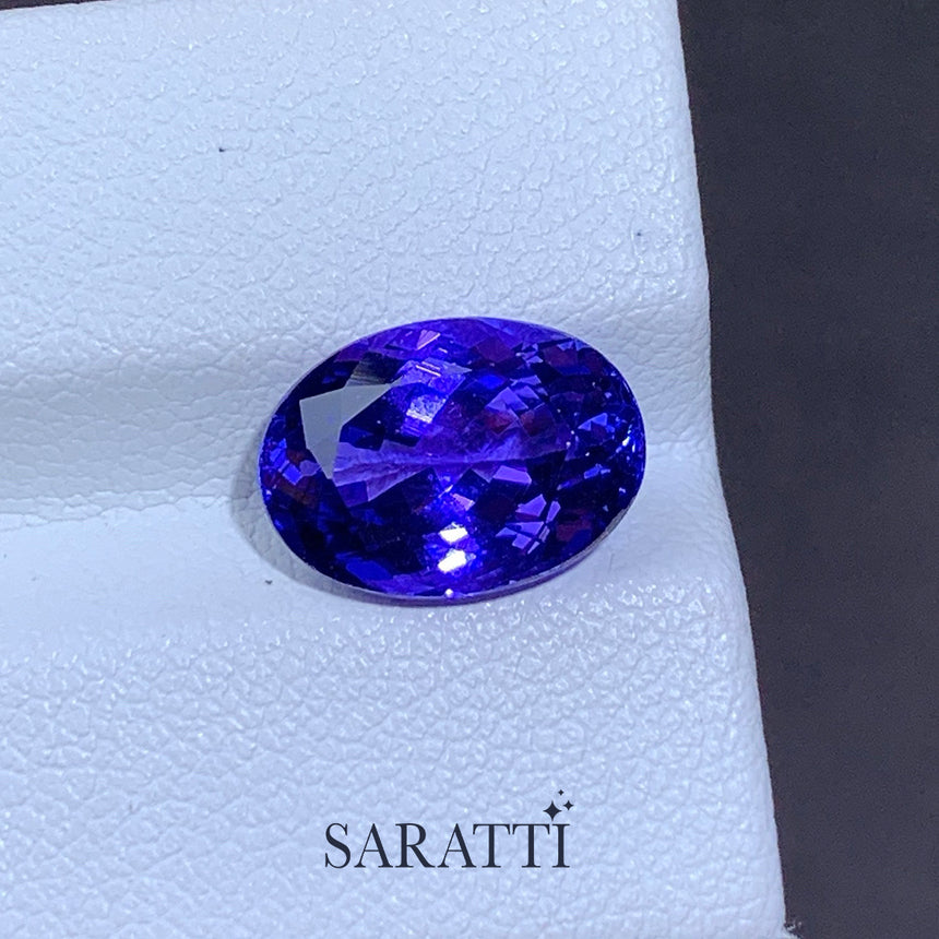 Natural 4.49 Carat Tanzanite Oval Gemstone