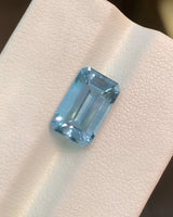 Natural Aquamarine gemstone 11.12 x 6.94 x 5.31 mm | SARATTI
