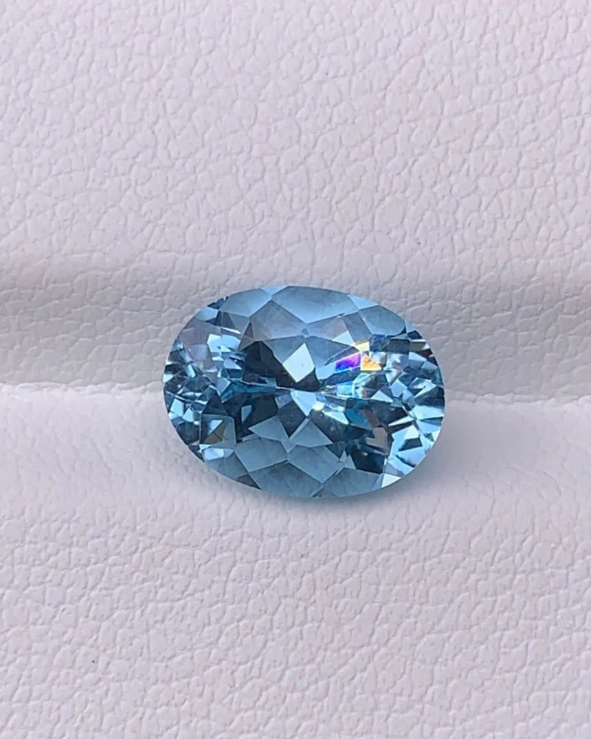 Natural Beryl Aquamarine 10.00 x 7.41 x 6.03 mm | SARATTI