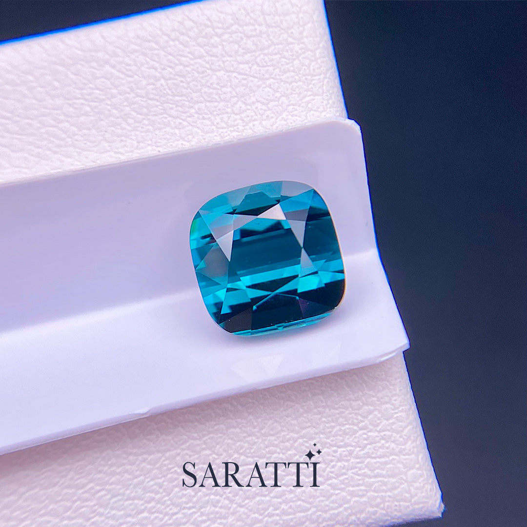 Natural Blue Tourmaline 3.03 Carats | SARATTI  