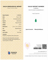 Natural Emerald measuring 12.22 by 7.22 by 5.39 millimetres | SARATTI
