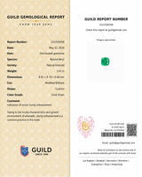 Natural Emerald measuring 8.81 by 8.78 by 6.88 millimetres | SARATTI