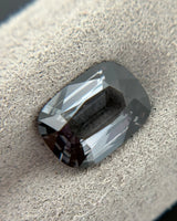 Natural Gray Spinel elongated cushion-cut loose gemstone | SARATTI