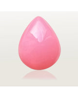 Natural Pink Opal pear cabochon with polished domed surface | SARATTI