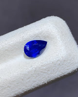 Natural Royal Blue Sapphire 7.91 × 5.44 × 3.85 mm view | SARATTI