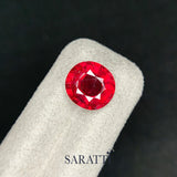 Natural Rubellite 10.60 × 10.00 × 5.90mm | SARATTI  
