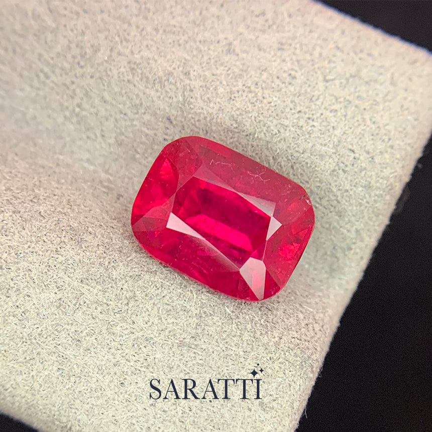 Natural Rubellite Tourmaline 3.54 Carats | SARATTI  
