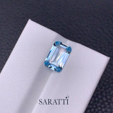 Natural Santa Maria Aquamarine 1.81 Carat Octagonal