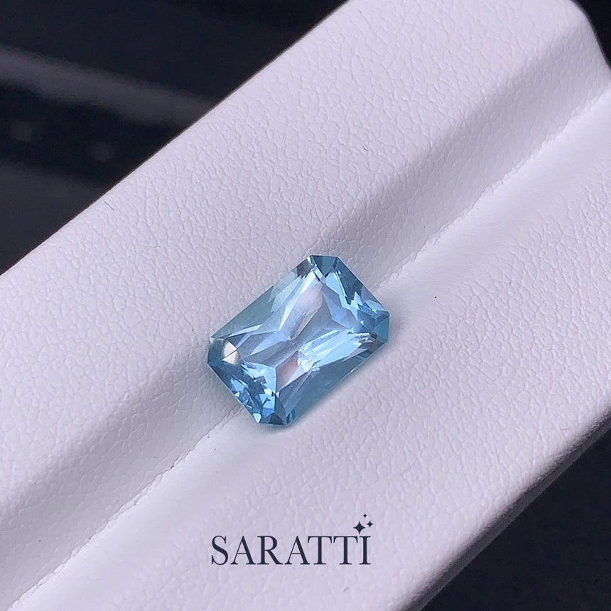 Natural Santa Maria Aquamarine 2.56 Carat Radiant