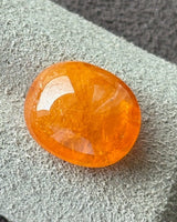 Natural Spessartine Garnet with saturated Fanta orange colour | SARATTI