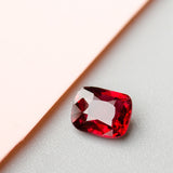 Natural Spinel Gem with Vivid Red Hue and VS Clarity | Saratti