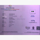 Natural Tsavorite Cushion Matched Pair for Bespoke Jewelry | SARATTI