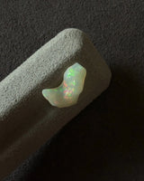 Natural White Opal gemstone measuring 14.5 × 1.6 mm | SARATTI