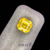Natural Yellow Sapphire 4.06 Carats | SARATTI  