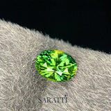 Natural teal sapphire oval modified brilliant 1.26ct | SARATTI