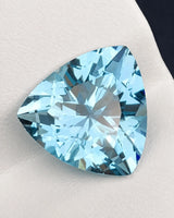 Natural vivid blue triangular Aquamarine loose gemstone -- SARATTI