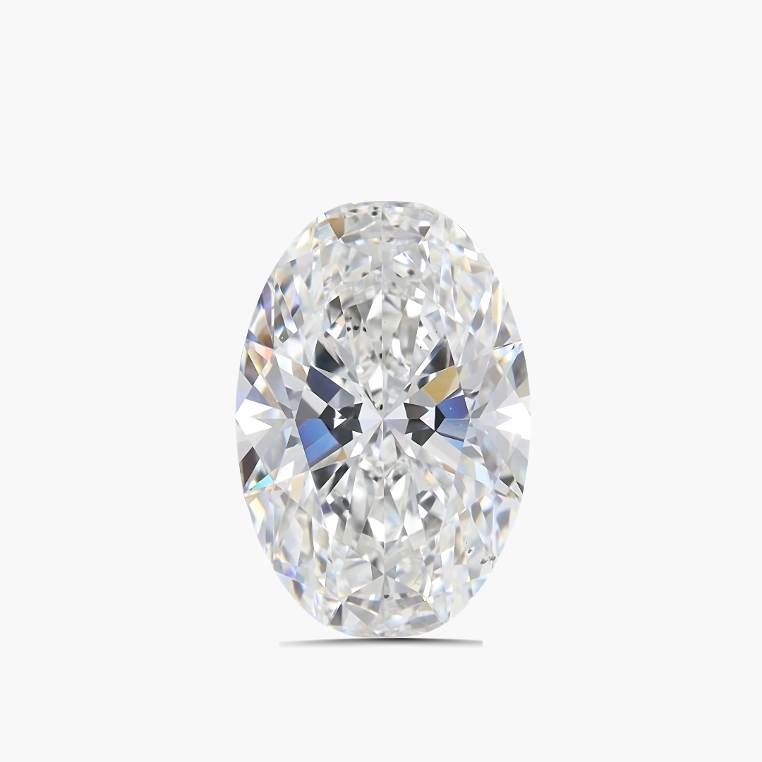 2.69 carats Oval F Color Lab Diamond | IGI Certified