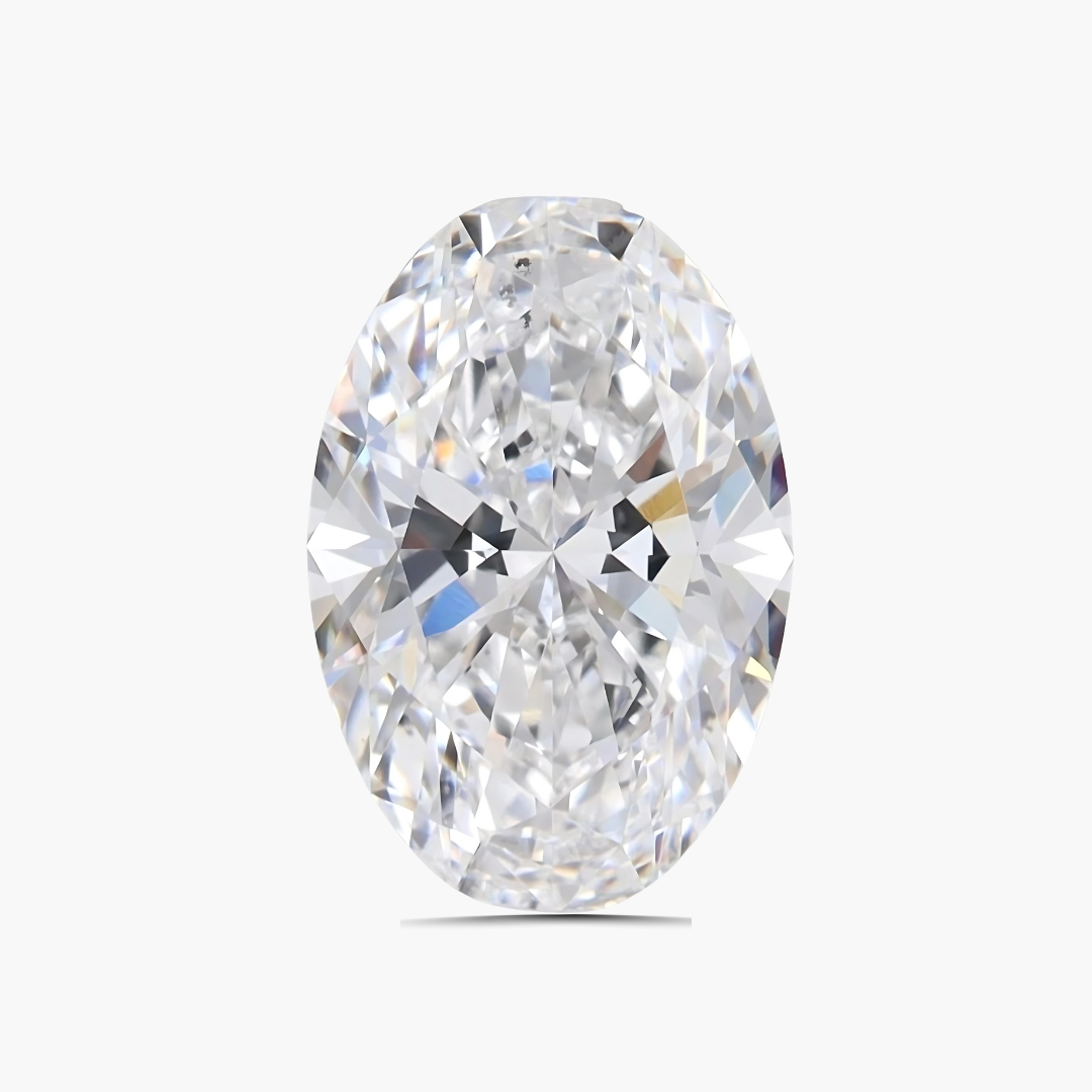 3.00 cts Oval D Color Lab Grown Diamond | IGI Certified