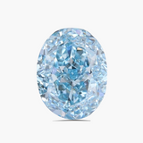 2.05 cts Blue Oval Lab Diamond | Saratti