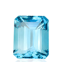 9.65 carats Natural Santa Maria Aquamarine | Octagonal Step Cut