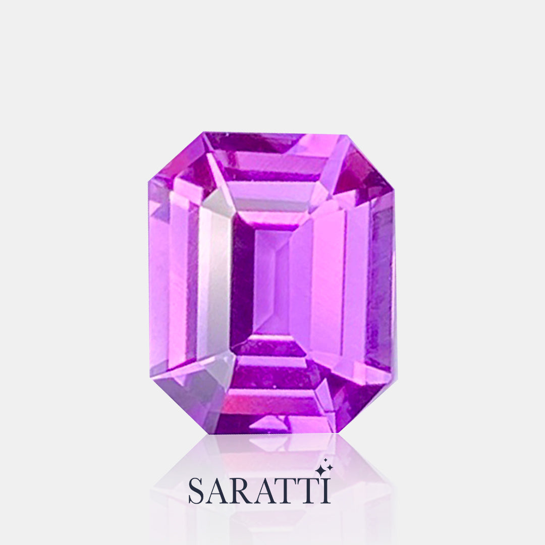 Octagonal Natural Sapphire 6.81 × 5.48 mm | SARATTI  
