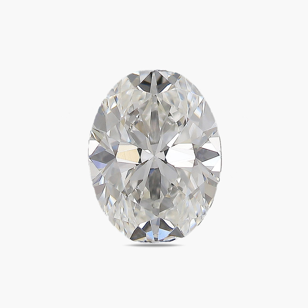 0.30 H Colored Oval Brilliant Natural Diamond Excellent Cut GIA