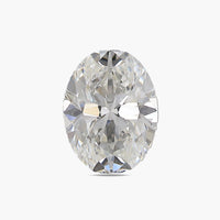 0.30 H Colored Oval Brilliant Natural Diamond Excellent Cut GIA