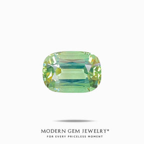 Exquisite Green Oval Tourmaline | Modern Gem Jewelry | Saratti