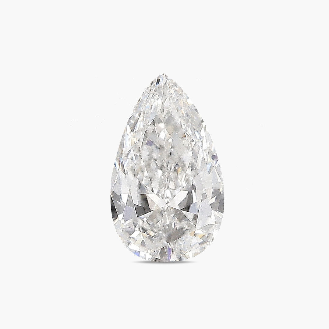 0.31 carat Pear Cut Color E VVS2 Natural Diamond | GIA