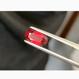 Oval Natural Ruby Unheated Gemstone with AIGS Certificate | Saratti