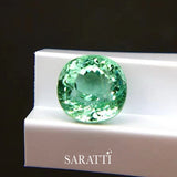 Oval-shaped Paraiba tourmaline loose gemstone | SARATTI