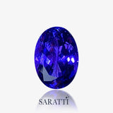 Oval 4.49ct Natural Tanzanite Gemstone