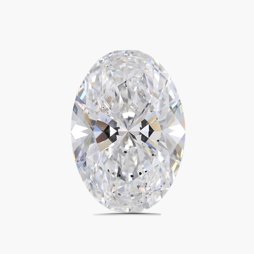 Oval Cut E color Lab diamond | Saratti