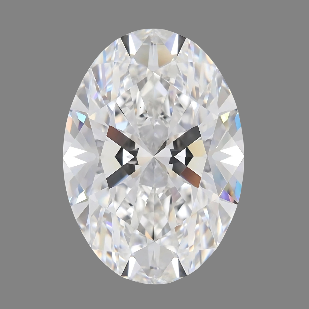 Oval Shaped Lab Diamond Gem | Saratti