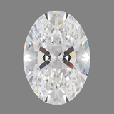 Oval Shaped Lab Diamond Gem | Saratti