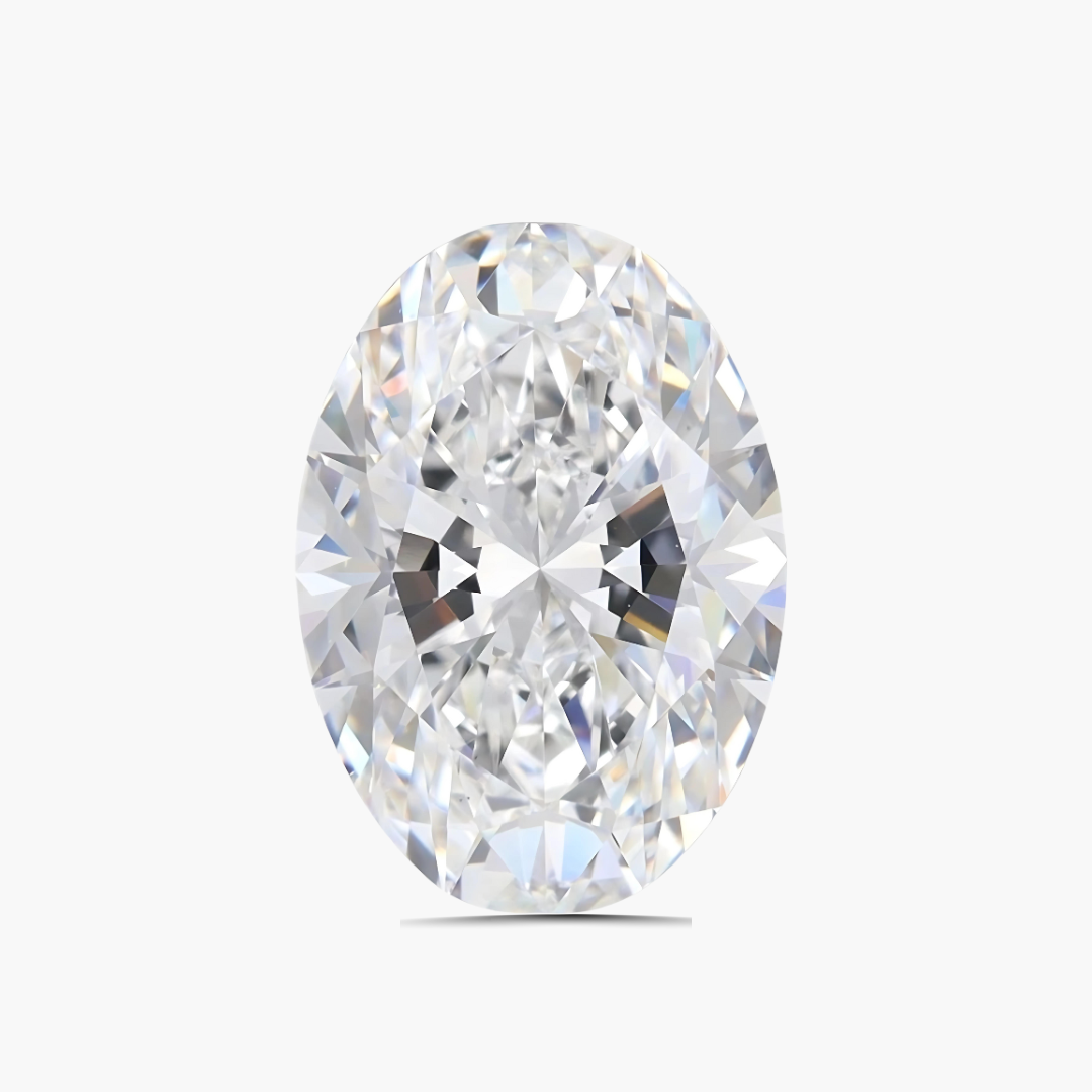 4 carat Oval shaped Lab Grown Diamond | Saratti