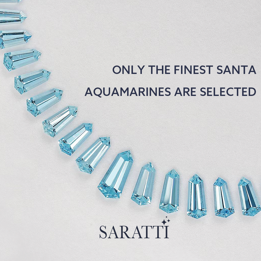 Celestial Cross – Aquamarine Solitaire Edition