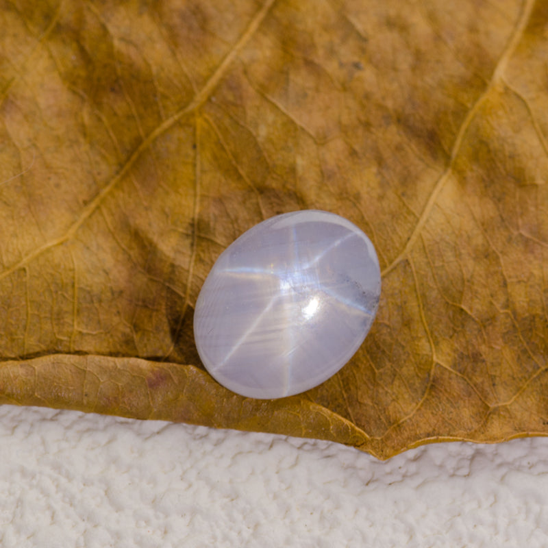 Oval Natural Star Sapphire Gemstone | Saratti