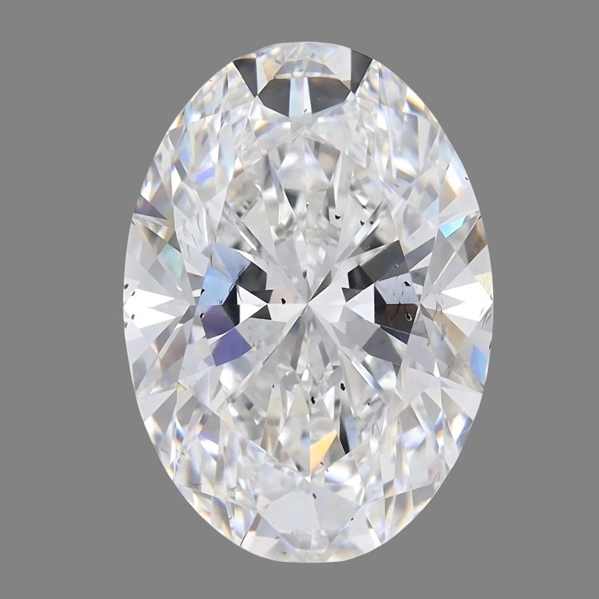 3.65 carat Oval Lab Diamond | Saratti