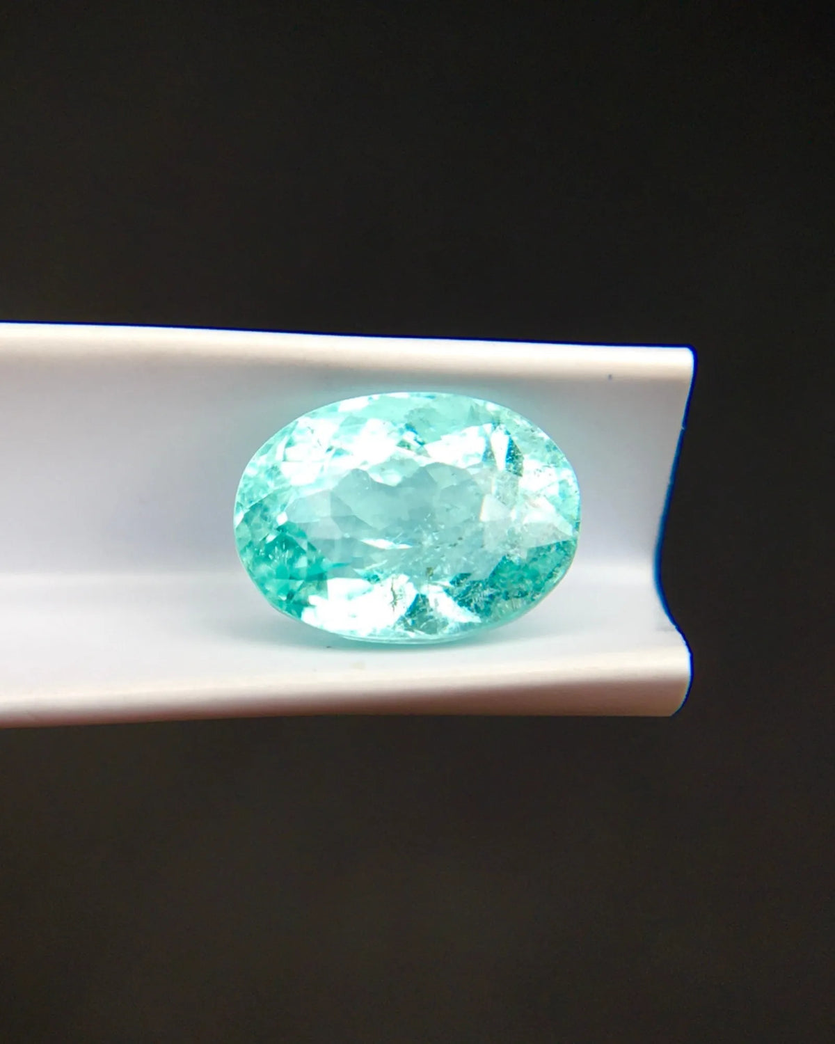 Oval Tourmaline measuring 8.02 × 5.97 × 4.89mm | SARATTI