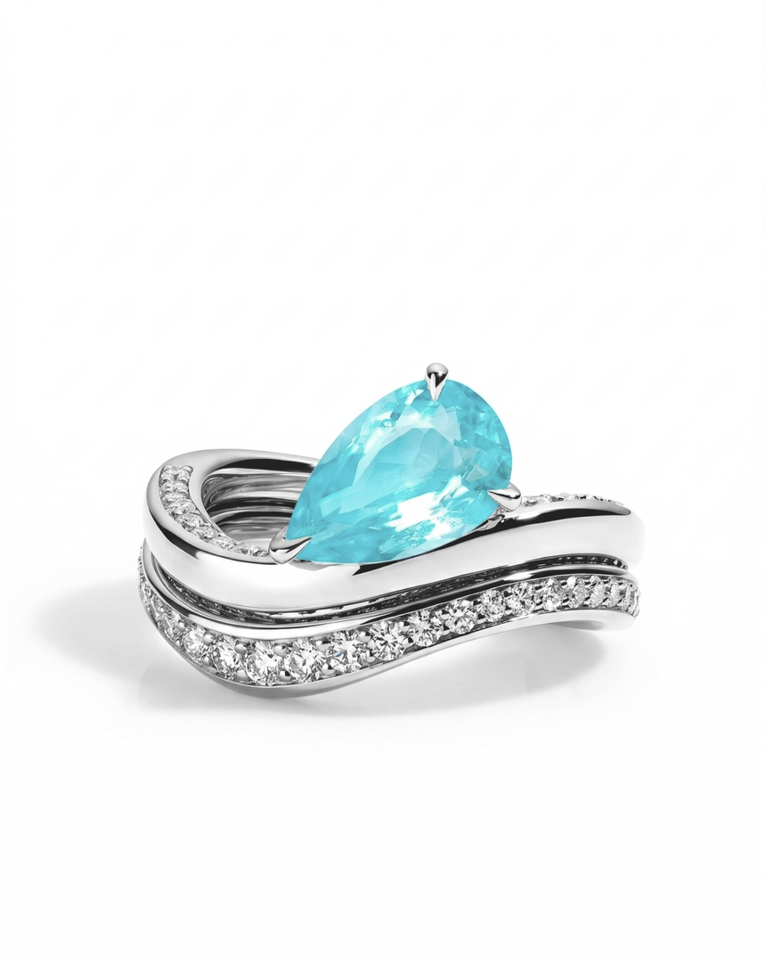 Jeff Schackman — Paraiba Engagement Ring (Custom Build) Comparison & Details Below