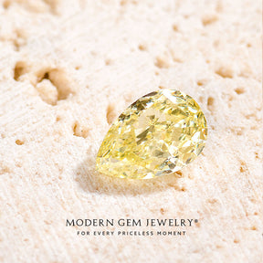 0.235 carats Natural Yellow Diamond | Modern Gem Jewelry