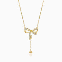 Chanson D'Or Fancy Yellow Diamond Necklace