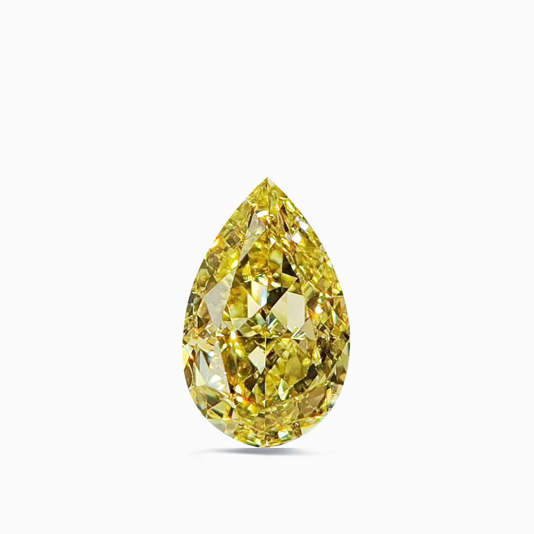 0.71 Carat Fancy Natural Loose Yellow Diamond | Saratti Gemstones
