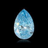 Pear Cut Aqua Blue 0.97cts Natural Diamond Gemstone | Saratti