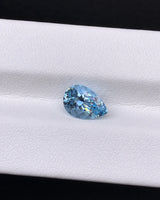 Pear Aquamarine with rounded shoulder and pointed tip | SARATTI