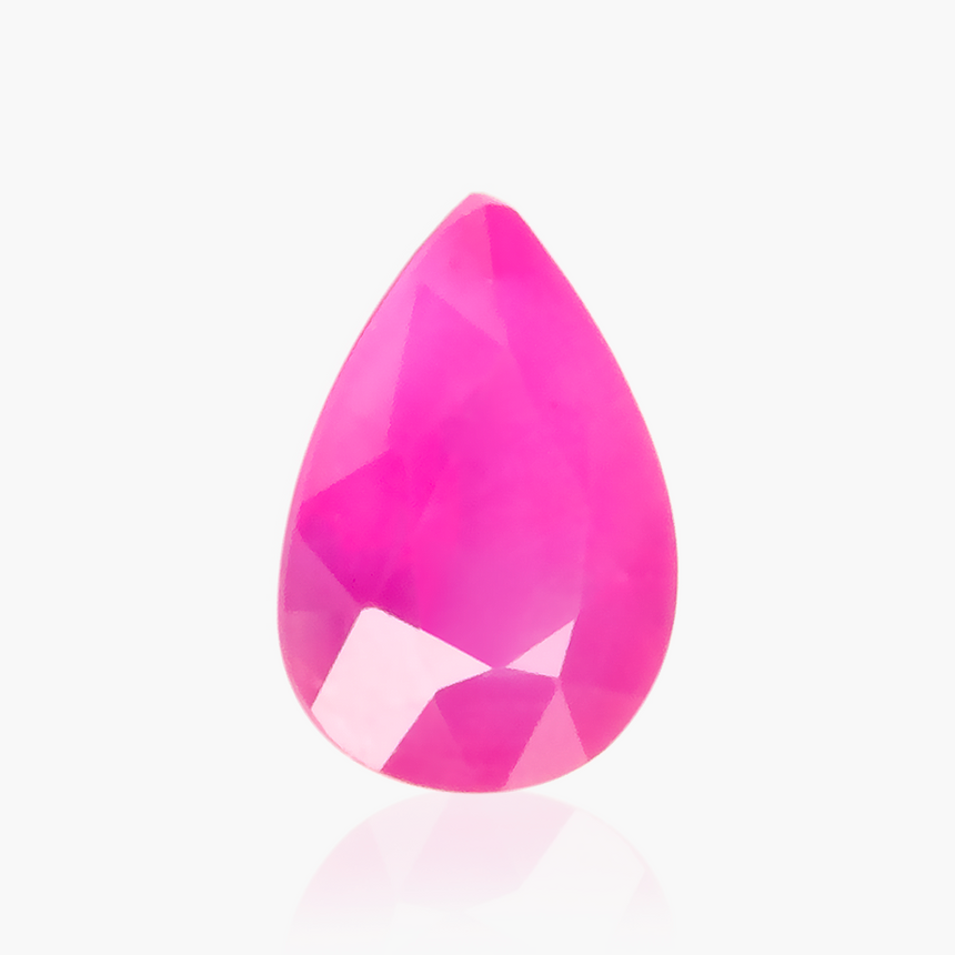Pink Pear Shape Ruby Stone | 0.69 carats | SARATTI