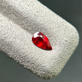 Pear Cut Unheated Natural Ruby Gemstone - SARATTI